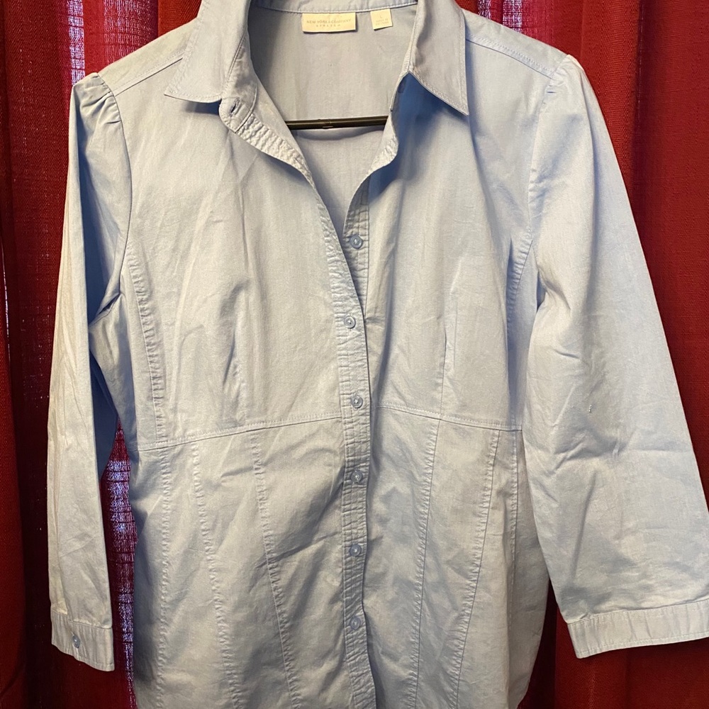 New York‎ & Company-Stretch: Large, Baby Blue